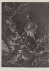 Christmas under Arms, fortsatt i felten